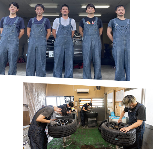 匠の技術で、納得の仕上がりを